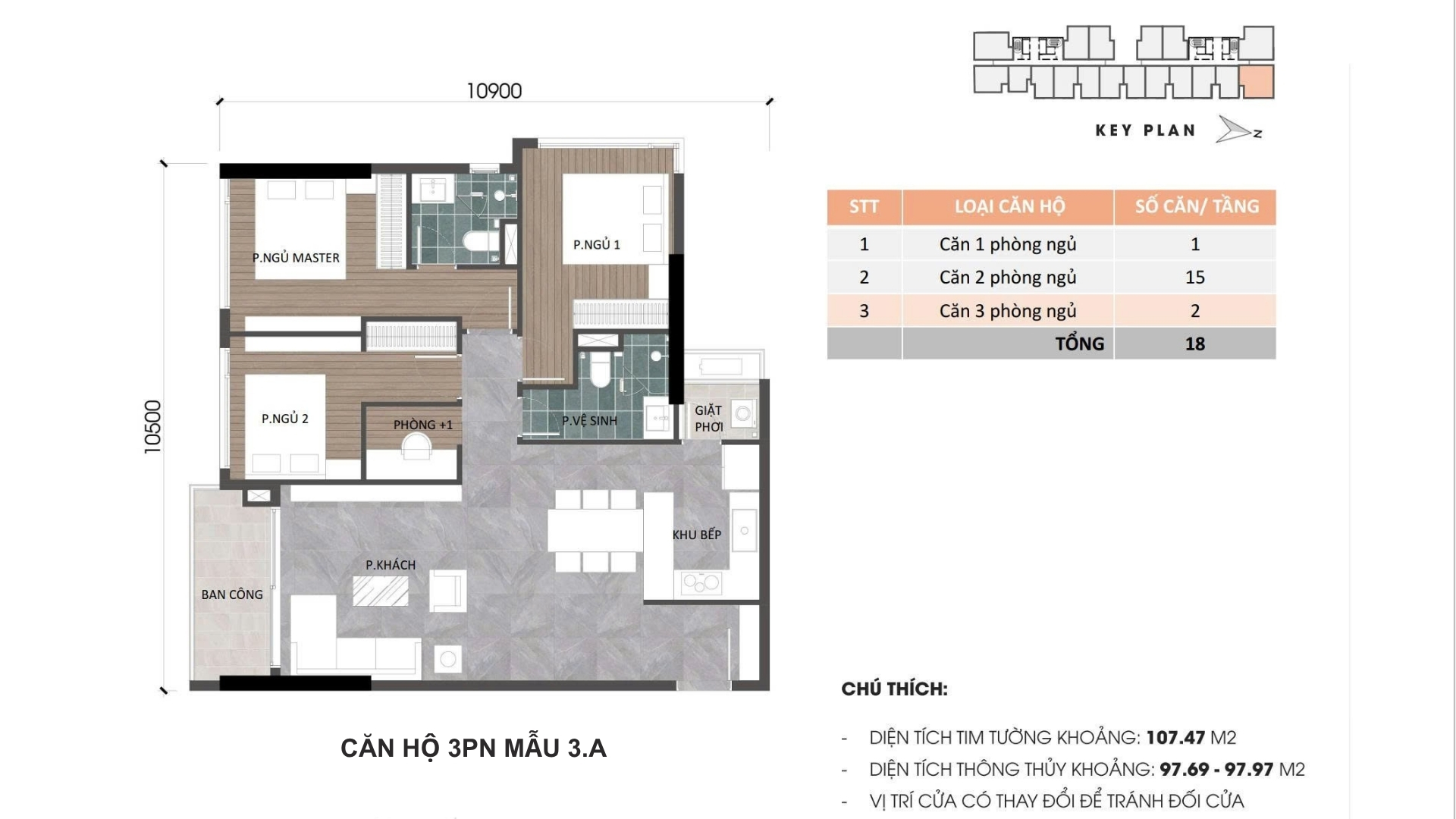 Thiết kế dự &aacute;n căn hộ 3 ph&ograve;ng của ansana