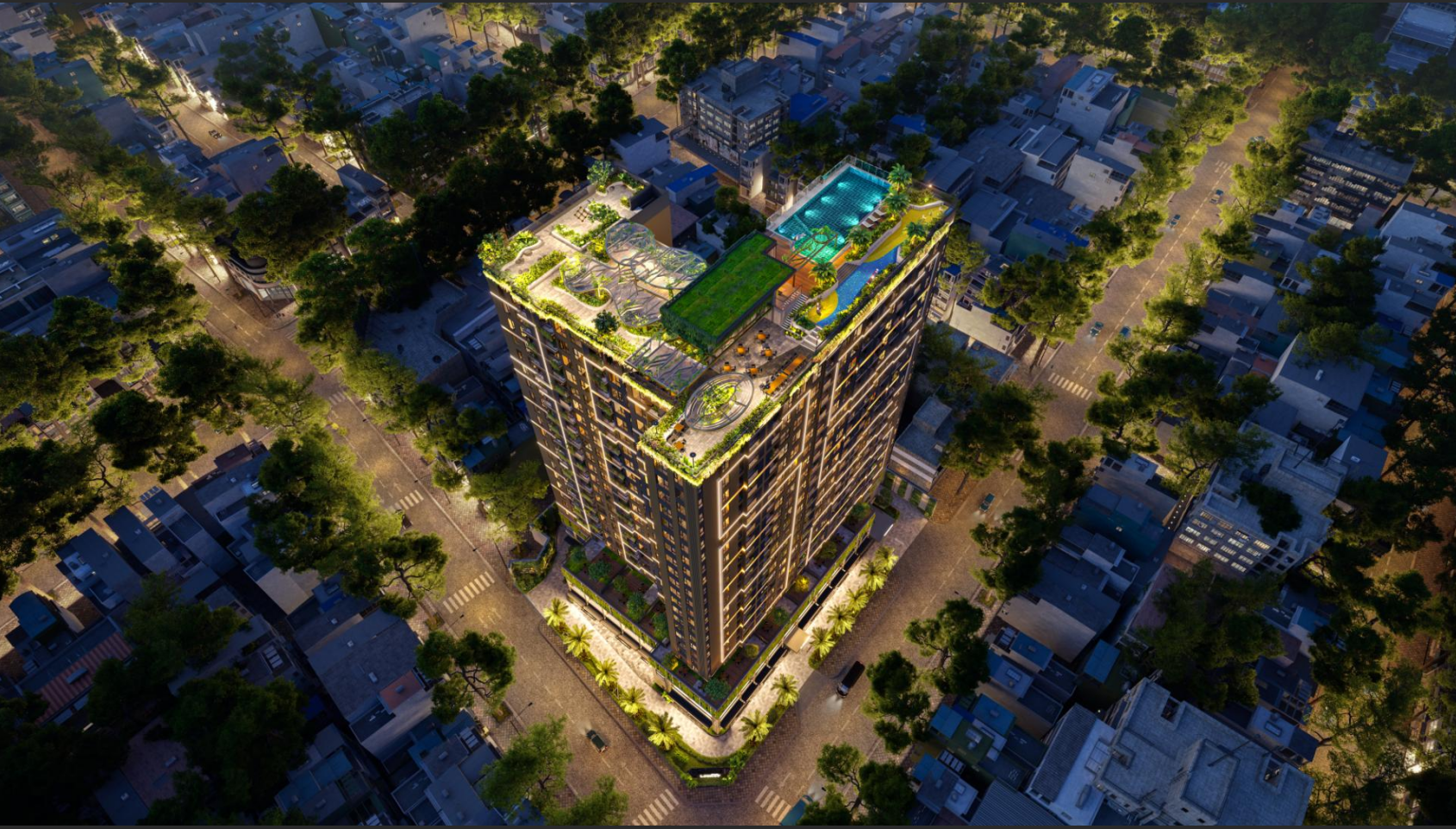 Phối cảnh tổng thể dự án Legacy 66, quận 5, CĐT Tân Thanh Group